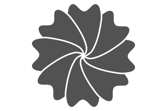 Blossom Black Icon: The Botanical Display Font for Bold Statements
