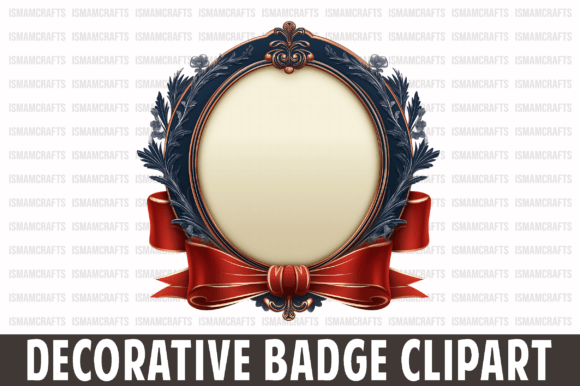 Decorative Badge Clipart PNG: Your Versatile Design Asset