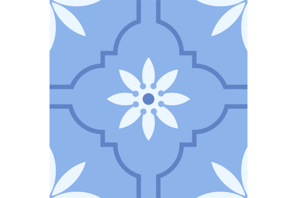 Decorative Blue Square Motif Ceramic Wall Tile: A Designer's Guide