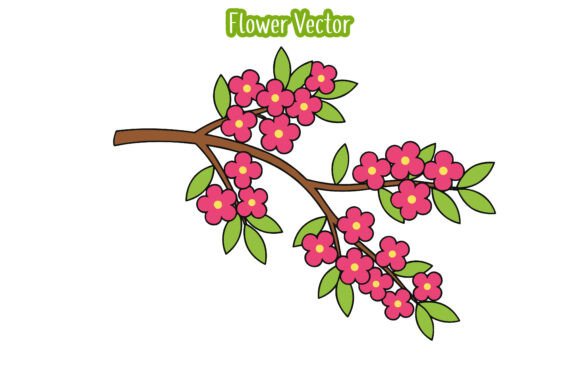 Decorative Pink Cherry Blossom Branch: Your Spring Design Essential