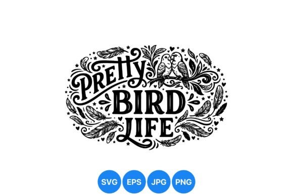 Elevate Your Projects with Pretty Bird Life Decorative Design