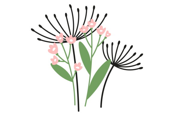 Floral Element: The Decorative Botany Icon Set for Modern Design