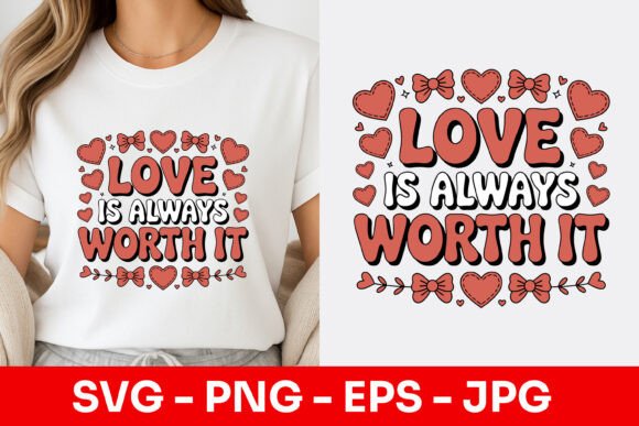 Love is Always Worth It Decorative SVG: A Font with Heart