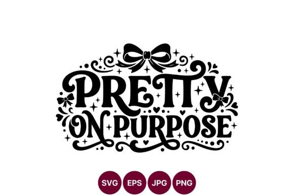 Pretty on Purpose Decorative Design: A Whimsical Touch for Modern Projects