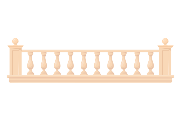 Stone Fence: Decorative Balustrade in Classic Style