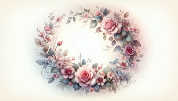 Unfolding the Charm of a Decorative Floral Wreath