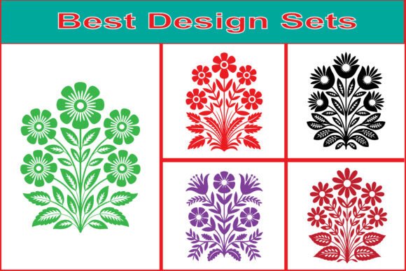 Unlocking Charm: The Decorative Folk Floral SVG Design Advantage