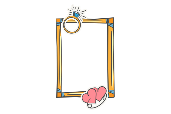 Wedding Photo Decorative Doodle Frame Co: A Creative Designer's Take